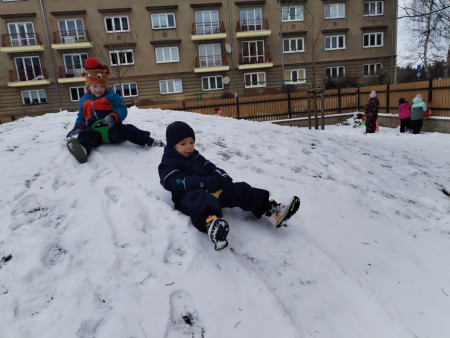 Užíváme si sněhové nadílky